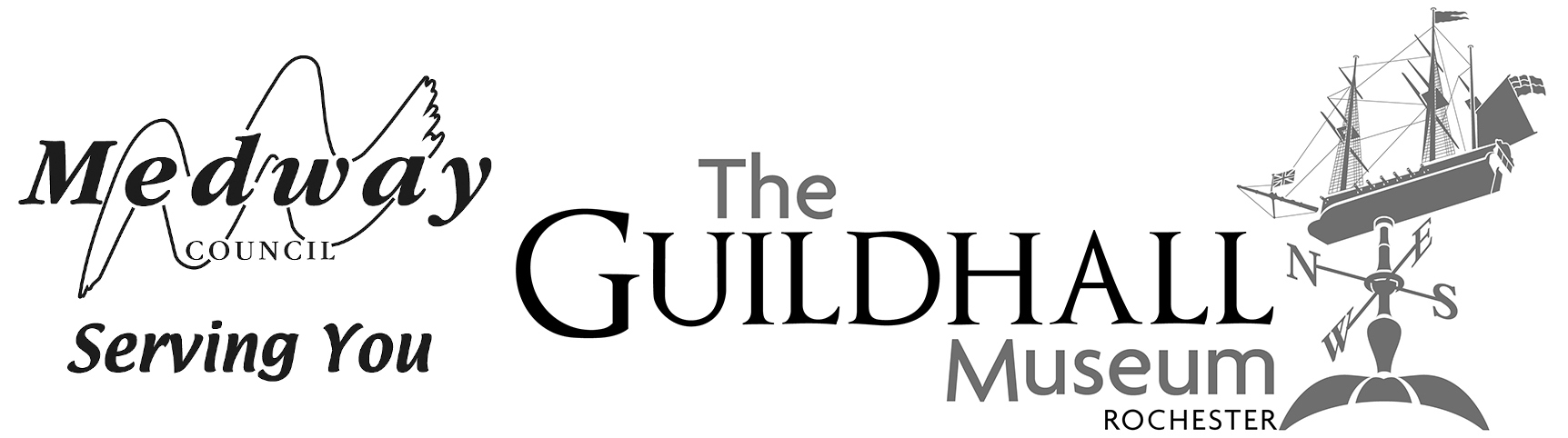 Guildhall museum and Medway council logo