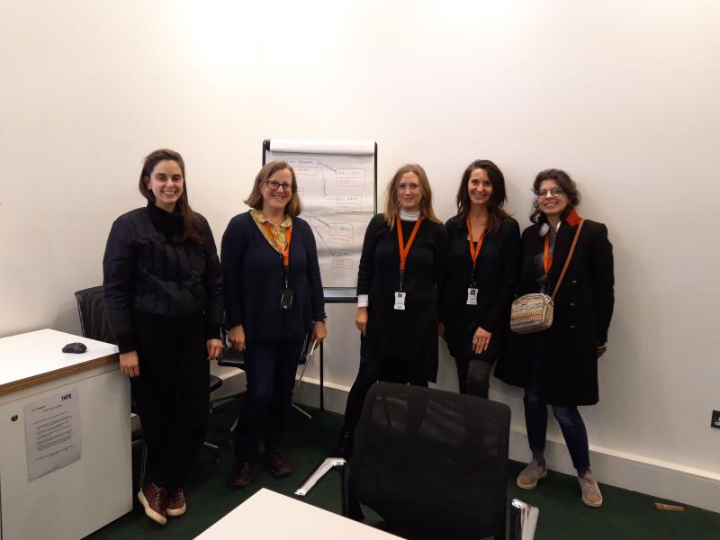 Tate modelling workshop participants