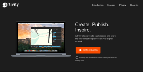 artivity.io screenshot